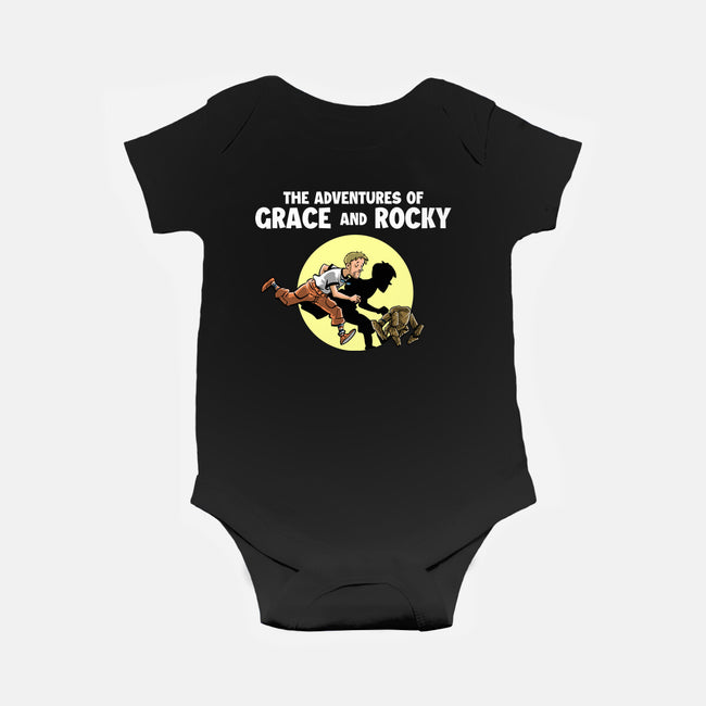 The Adventures Of Grace And Rocky-Baby-Basic-Onesie-zascanauta