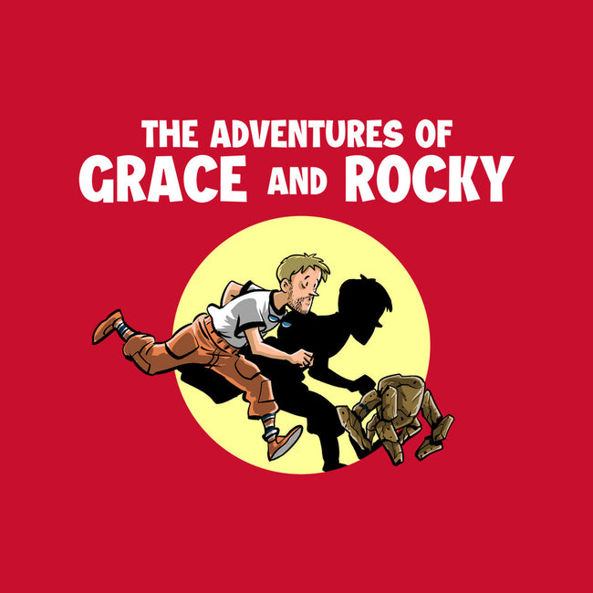 The Adventures Of Grace And Rocky-Unisex-Kitchen-Apron-zascanauta
