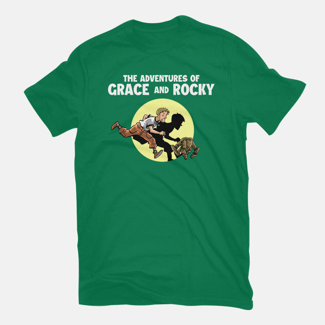The Adventures Of Grace And Rocky-Unisex-Basic-Tee-zascanauta