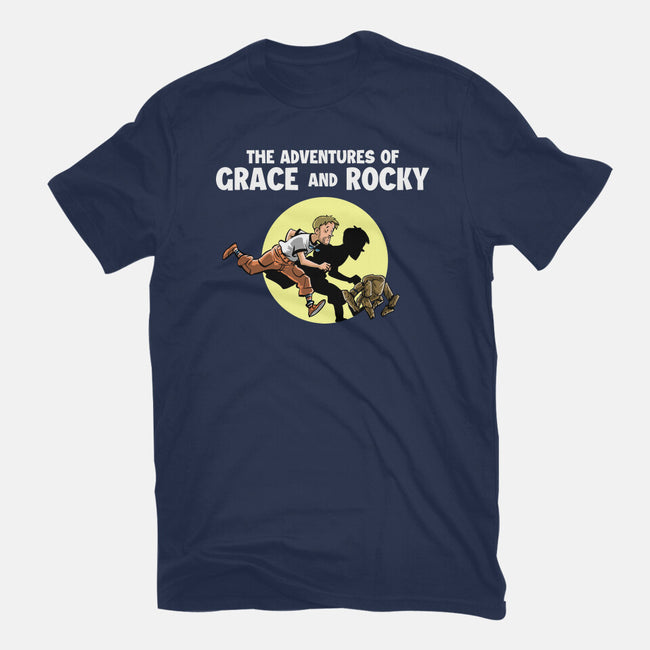 The Adventures Of Grace And Rocky-Unisex-Basic-Tee-zascanauta