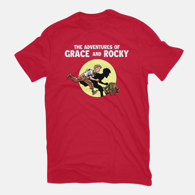 The Adventures Of Grace And Rocky-Unisex-Basic-Tee-zascanauta