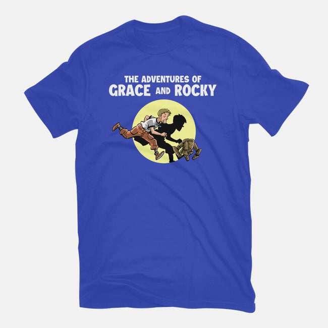 The Adventures Of Grace And Rocky-Womens-Basic-Tee-zascanauta