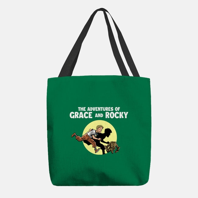 The Adventures Of Grace And Rocky-None-Basic Tote-Bag-zascanauta