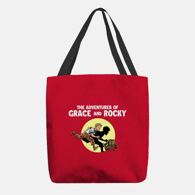 The Adventures Of Grace And Rocky-None-Basic Tote-Bag-zascanauta