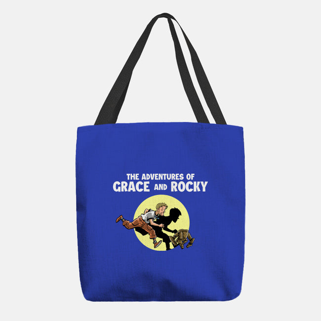 The Adventures Of Grace And Rocky-None-Basic Tote-Bag-zascanauta