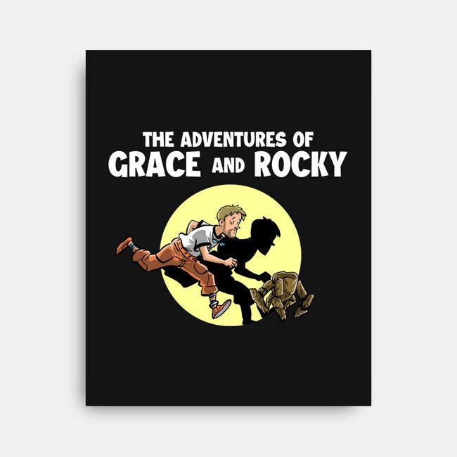 The Adventures Of Grace And Rocky-None-Stretched-Canvas-zascanauta