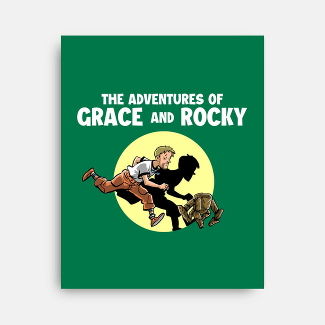 The Adventures Of Grace And Rocky-None-Stretched-Canvas-zascanauta