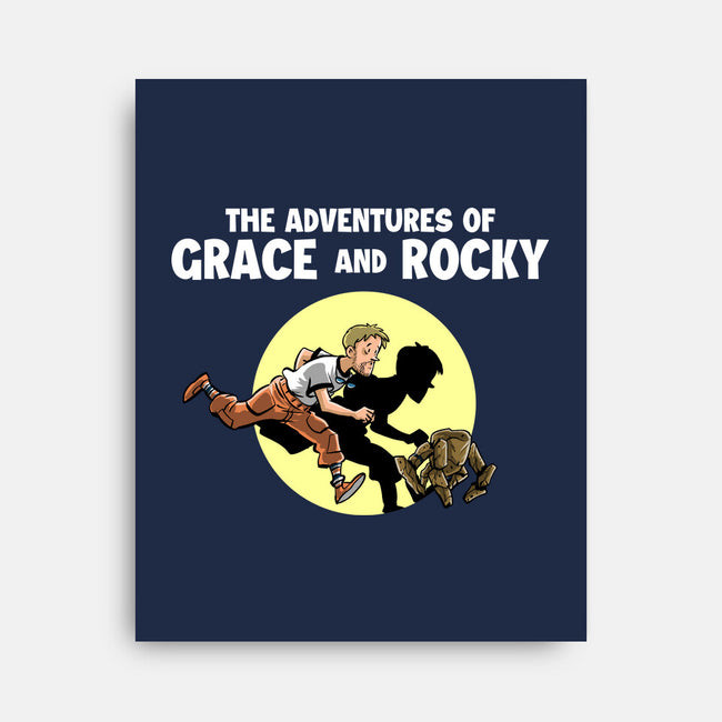 The Adventures Of Grace And Rocky-None-Stretched-Canvas-zascanauta
