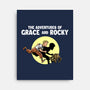 The Adventures Of Grace And Rocky-None-Stretched-Canvas-zascanauta