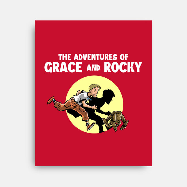 The Adventures Of Grace And Rocky-None-Stretched-Canvas-zascanauta
