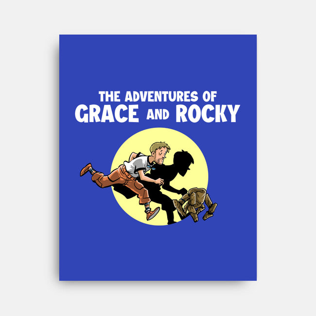 The Adventures Of Grace And Rocky-None-Stretched-Canvas-zascanauta