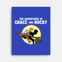 The Adventures Of Grace And Rocky-None-Stretched-Canvas-zascanauta