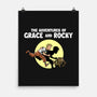 The Adventures Of Grace And Rocky-None-Matte-Poster-zascanauta