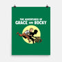 The Adventures Of Grace And Rocky-None-Matte-Poster-zascanauta
