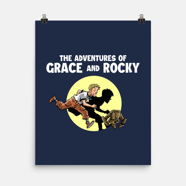 The Adventures Of Grace And Rocky-None-Matte-Poster-zascanauta
