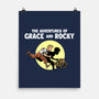 The Adventures Of Grace And Rocky-None-Matte-Poster-zascanauta