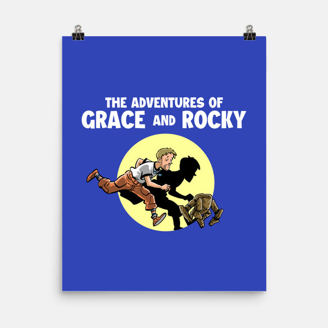 The Adventures Of Grace And Rocky-None-Matte-Poster-zascanauta