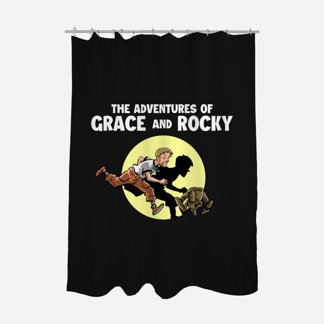 The Adventures Of Grace And Rocky-None-Polyester-Shower Curtain-zascanauta