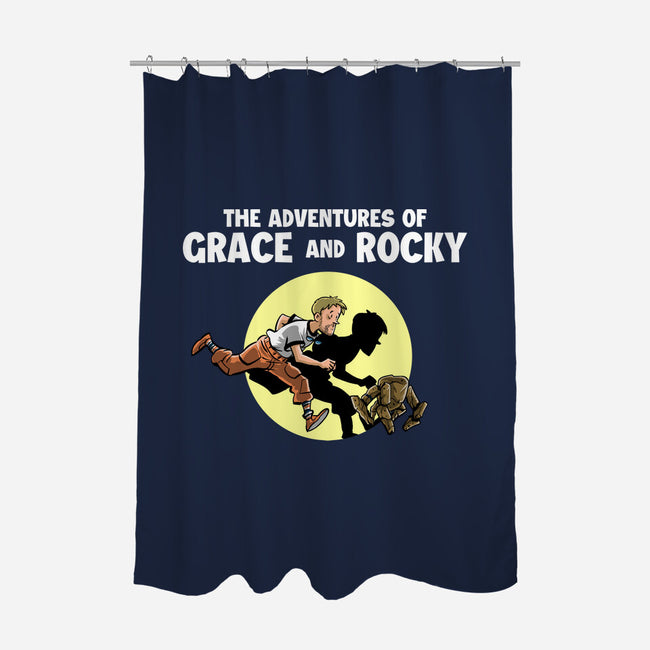 The Adventures Of Grace And Rocky-None-Polyester-Shower Curtain-zascanauta