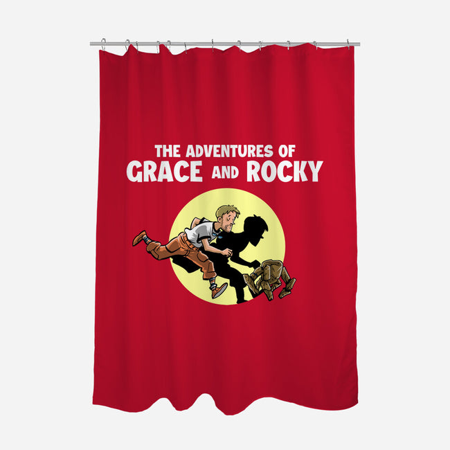 The Adventures Of Grace And Rocky-None-Polyester-Shower Curtain-zascanauta