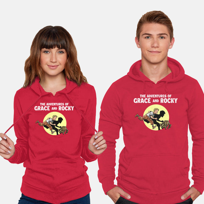 The Adventures Of Grace And Rocky-Unisex-Pullover-Sweatshirt-zascanauta