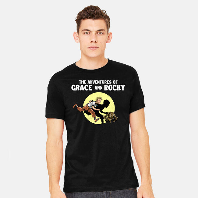 The Adventures Of Grace And Rocky-Mens-Heavyweight-Tee-zascanauta
