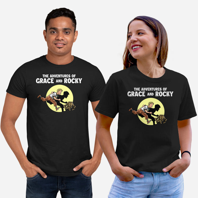 The Adventures Of Grace And Rocky-Unisex-Basic-Tee-zascanauta