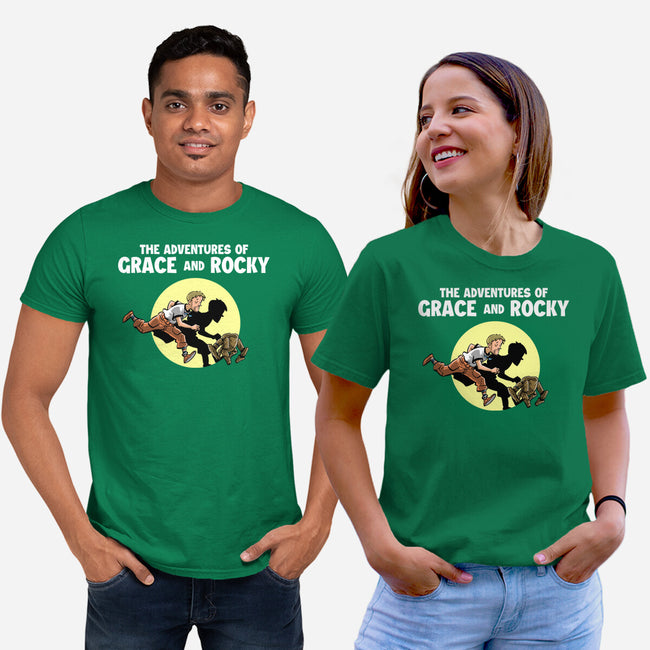 The Adventures Of Grace And Rocky-Unisex-Basic-Tee-zascanauta