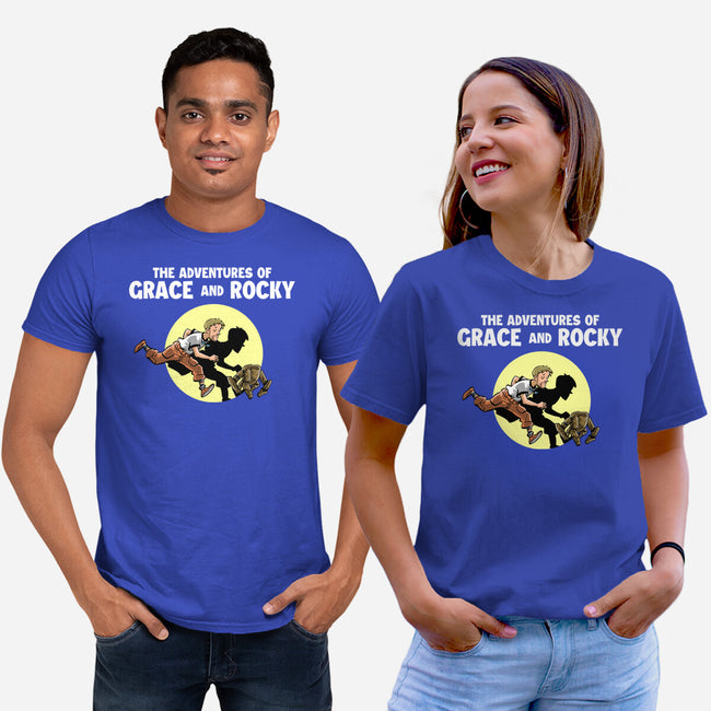 The Adventures Of Grace And Rocky-Unisex-Basic-Tee-zascanauta