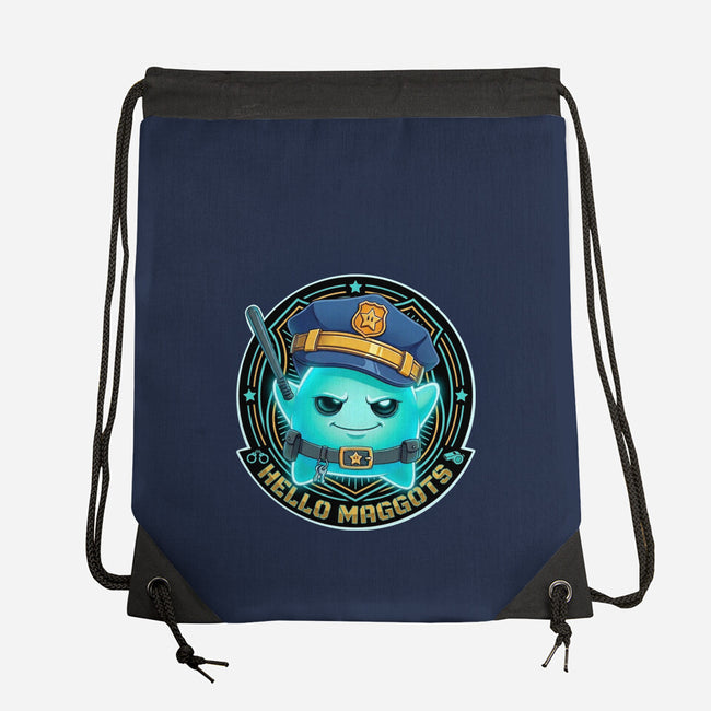 Hello Maggots Luma Guard-None-Drawstring-Bag-Millersshoryotombo
