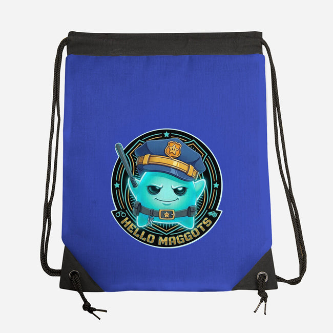 Hello Maggots Luma Guard-None-Drawstring-Bag-Millersshoryotombo