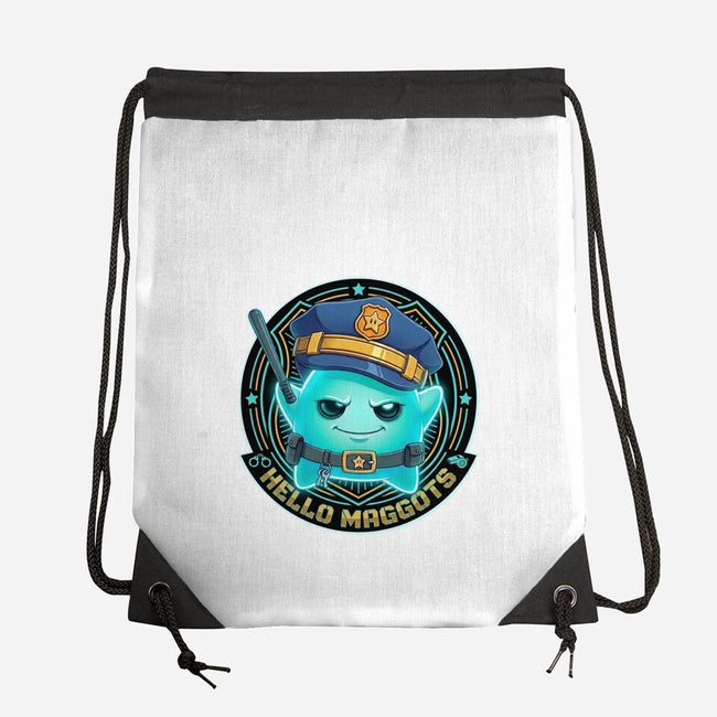 Hello Maggots Luma Guard-None-Drawstring-Bag-Millersshoryotombo