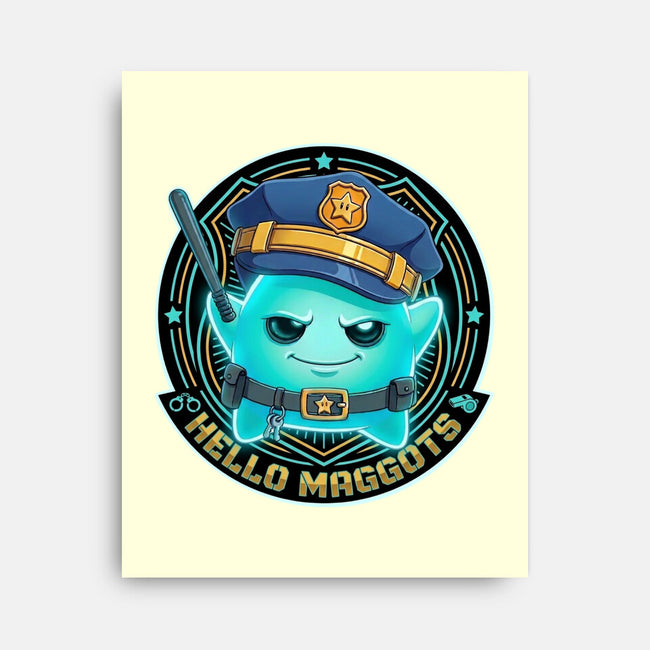 Hello Maggots Luma Guard-None-Stretched-Canvas-Millersshoryotombo