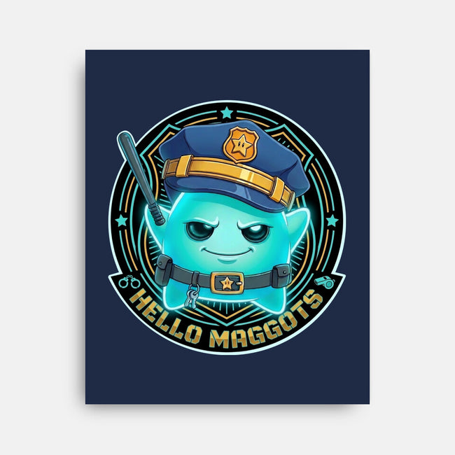 Hello Maggots Luma Guard-None-Stretched-Canvas-Millersshoryotombo