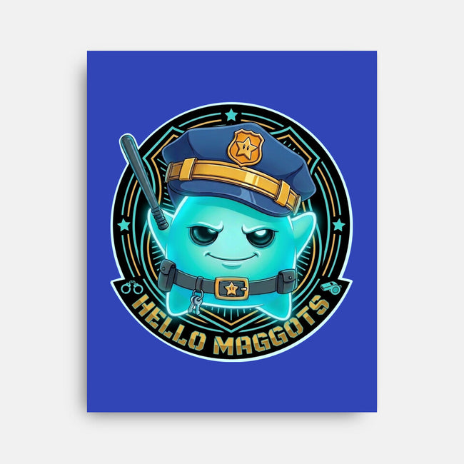 Hello Maggots Luma Guard-None-Stretched-Canvas-Millersshoryotombo