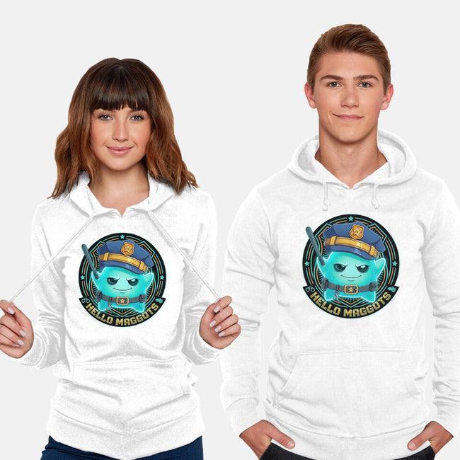 Hello Maggots Luma Guard-Unisex-Pullover-Sweatshirt-Millersshoryotombo