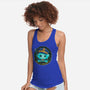 Hello Maggots Luma Guard-Womens-Racerback-Tank-Millersshoryotombo