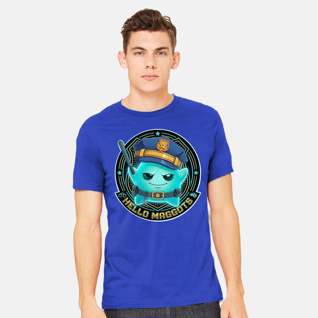 Hello Maggots Luma Guard-Mens-Heavyweight-Tee-Millersshoryotombo