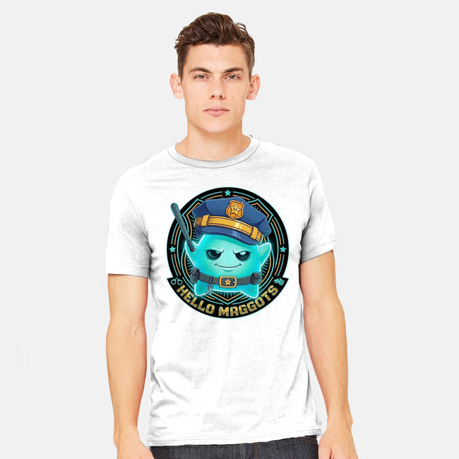 Hello Maggots Luma Guard-Mens-Heavyweight-Tee-Millersshoryotombo