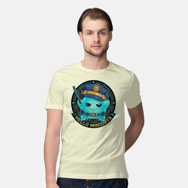 Hello Maggots Luma Guard-Mens-Premium-Tee-Millersshoryotombo