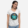 Hello Maggots Luma Guard-Womens-V-Neck-Tee-Millersshoryotombo