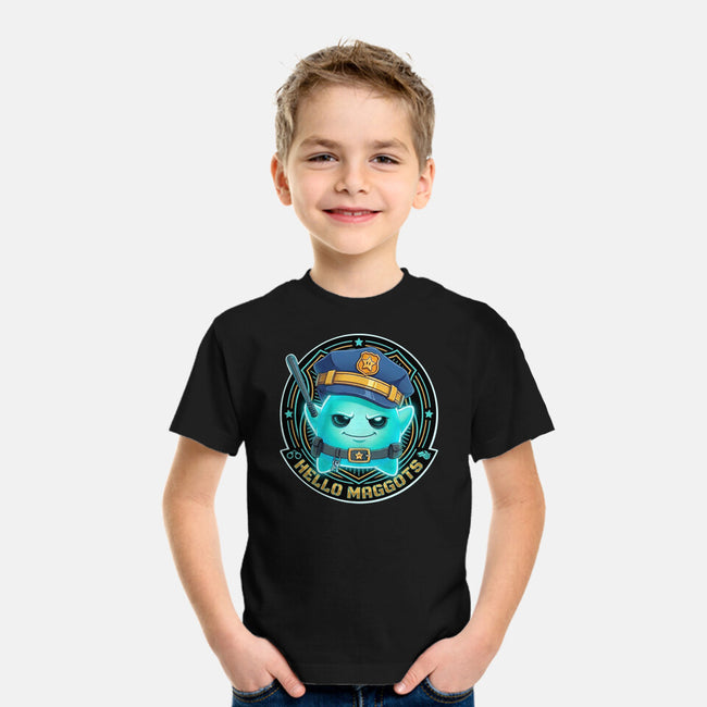 Hello Maggots Luma Guard-Youth-Basic-Tee-Millersshoryotombo