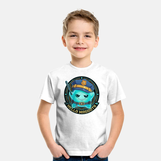 Hello Maggots Luma Guard-Youth-Basic-Tee-Millersshoryotombo