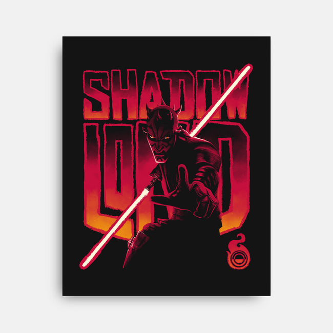 Shadow Lord Rising-None-Stretched-Canvas-teesgeex
