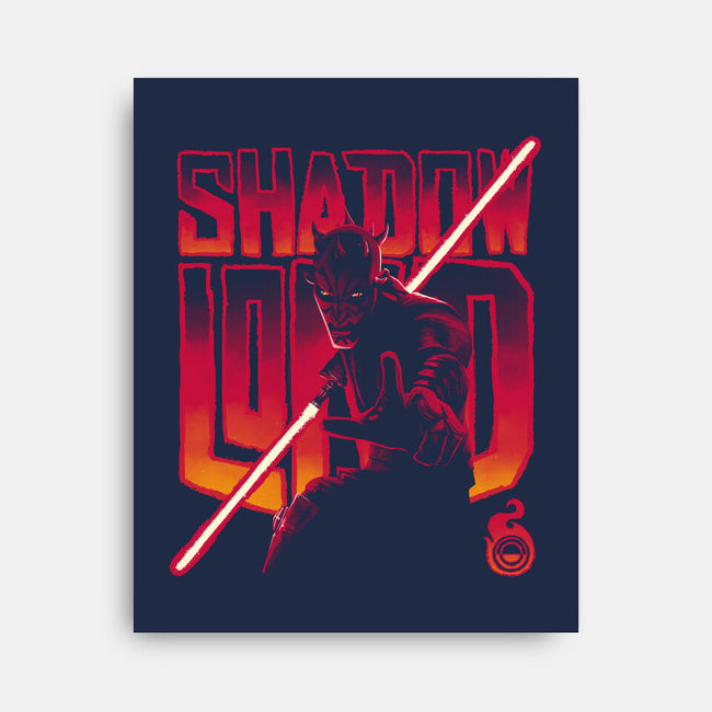 Shadow Lord Rising-None-Stretched-Canvas-teesgeex
