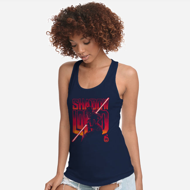 Shadow Lord Rising-Womens-Racerback-Tank-teesgeex