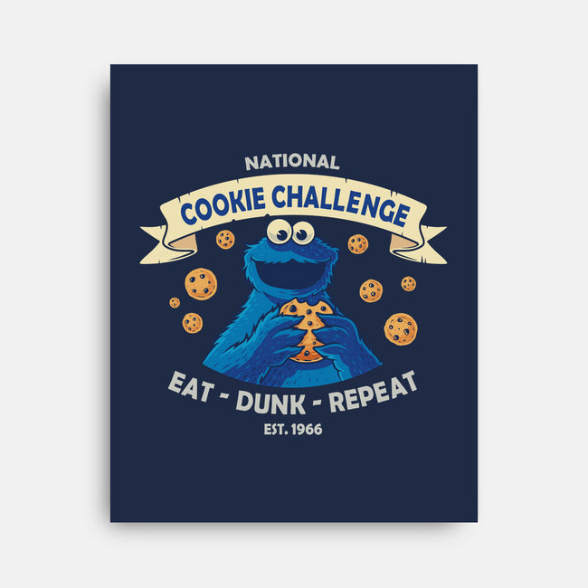National Cookie Challenge-None-Stretched-Canvas-erion_designs