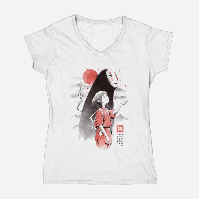 Dreambound-Womens-V-Neck-Tee-eduely