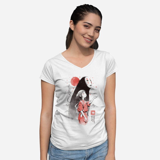 Dreambound-Womens-V-Neck-Tee-eduely
