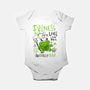 Evilness Level-Baby-Basic-Onesie-demonigote